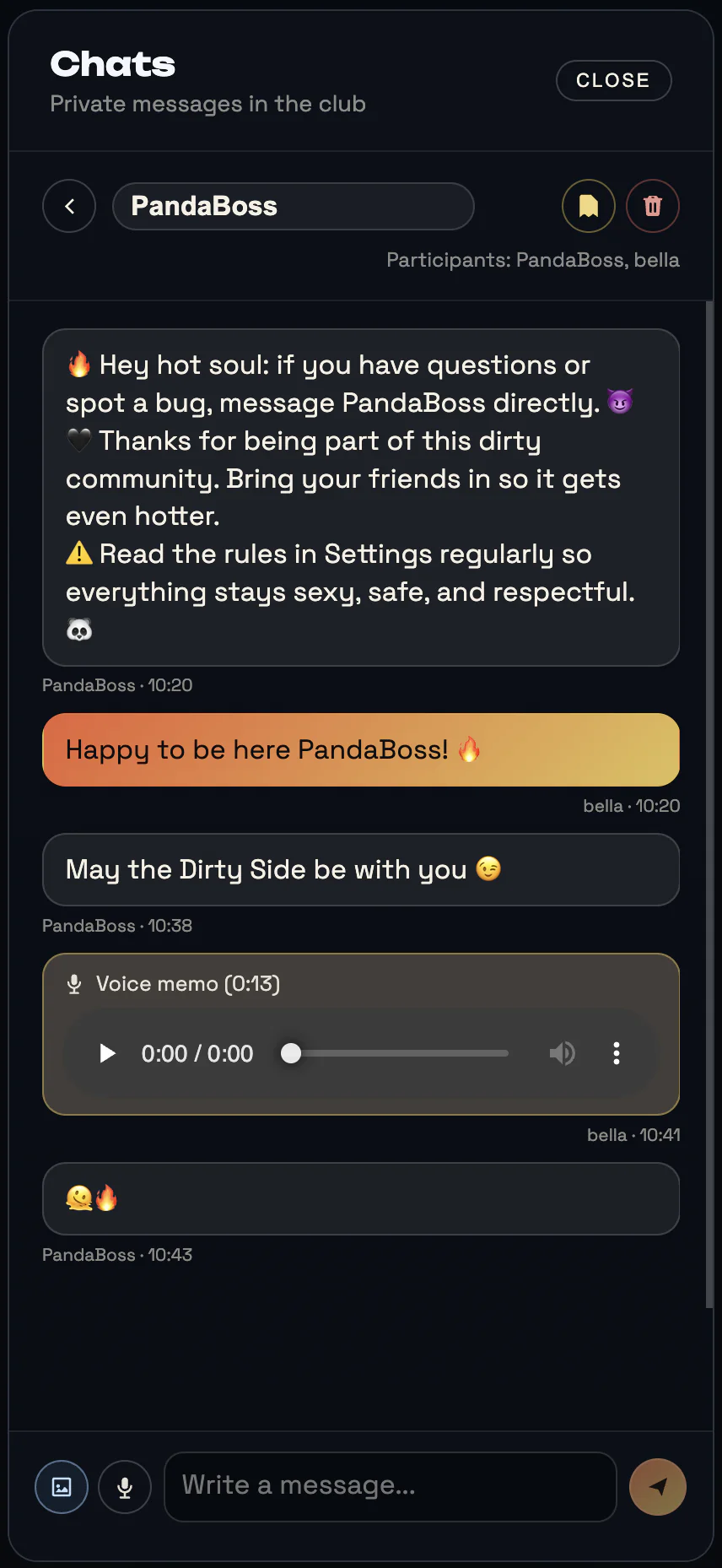 App screenshot: screen2